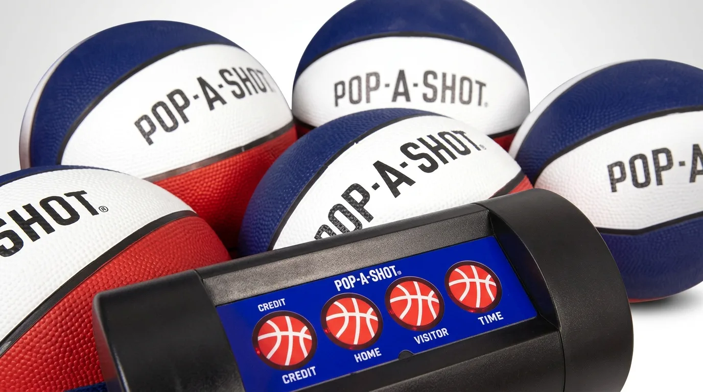 Pop-A-Shot basketball arcade game ready for a party
